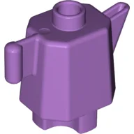 Duplo Teapot / Coffeepot, Indented Base / Medium Lavender