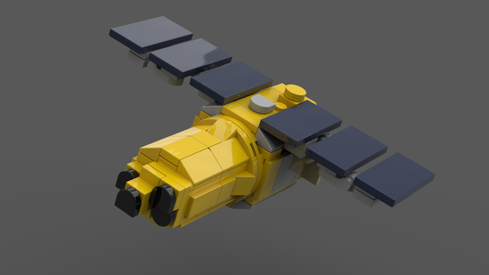 Lego JAXA XRISM (1:110 Saturn V scale) X-Ray Imaging and Spectroscopy Mission