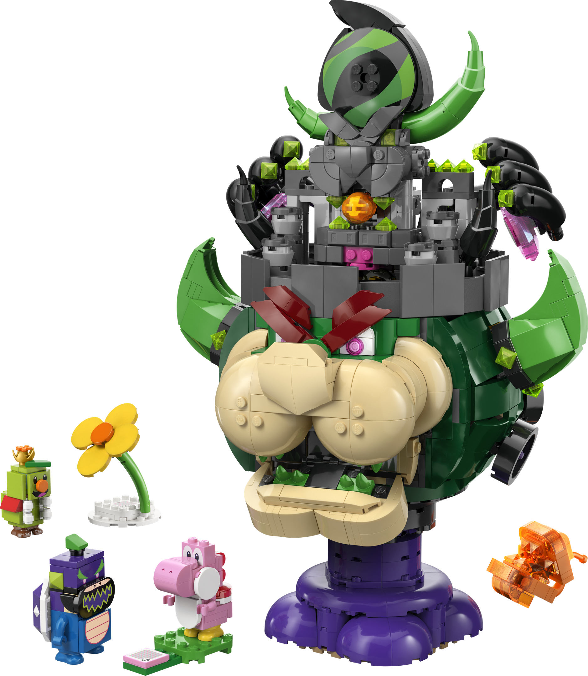 Lego Prince Florian & Castle Bowser