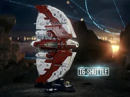 PiXEL-DANs - T6-Shuttle - UCCS STYLE - WITH STAND