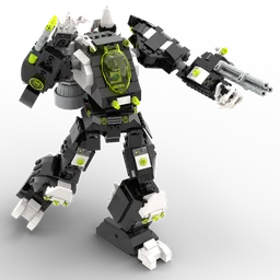 Blacktron II Rampager Assault Mecha