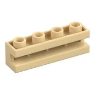 Brick Special 1 x 4 with Groove / Tan
