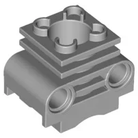 Technic Engine Cylinder without Side Slots, with Bottom Slots