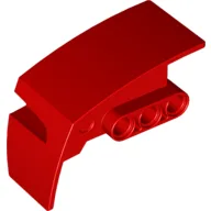 Technic Panel Car Mudguard Right / Red