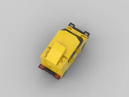 Mini yellow car