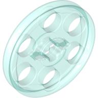 Lego Technic Wedge Belt Wheel [aka Pulley] / Trans-Light Blue