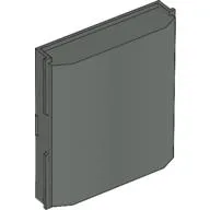 Panel 2 x 8 x 8 / Dark Gray
