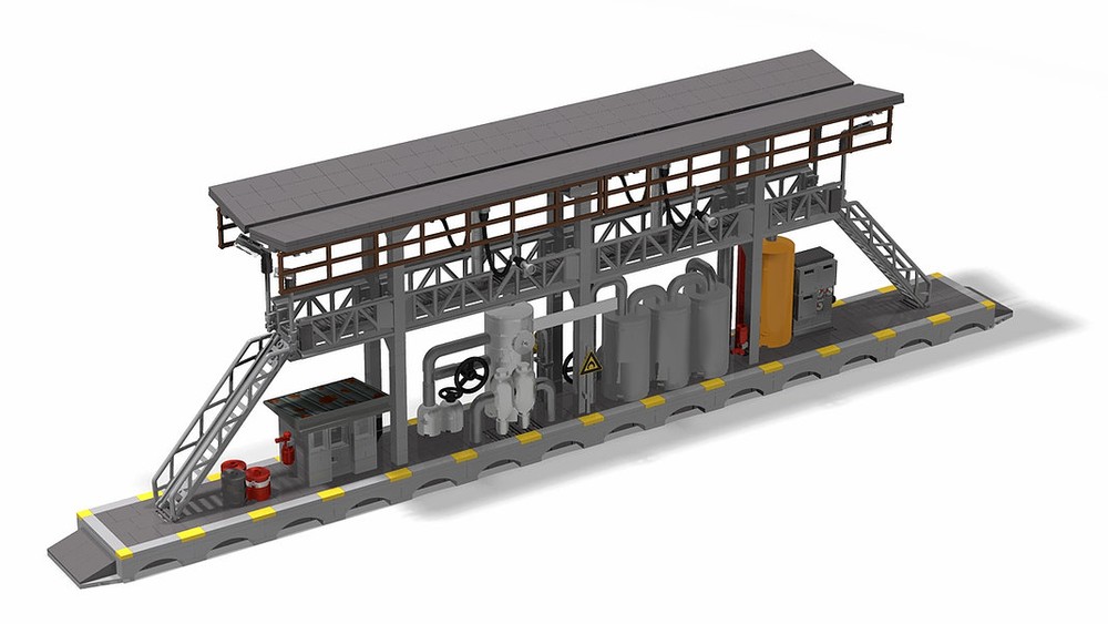 Lego Diesel Filling station / Abfüllstation