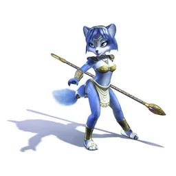 Krystal from Starfox adventures