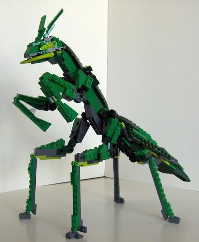 Lego Warrior Mantis - 4894 Mythical Creatures alternate model