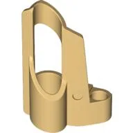 Technic Panel Fairing # 5 Small Short, Large Hole, Side A / Metallic Gold