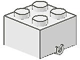 Lego Brick, Modified 2 x 2 with Wheels Holder