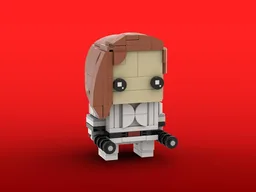Black Widow Snow Suit Brickheadz LEGO MOC - Marvel Studios Black Widow