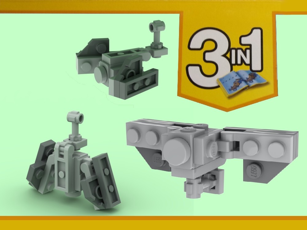 Lego 75184 - day 22 - 3in1 podracer/spaceship/vulture
