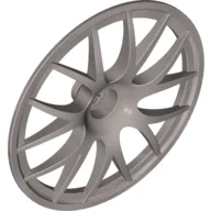 Wheel Cover 7 Spoke with Axle Hole - 56mm D. [Fits 44772]
