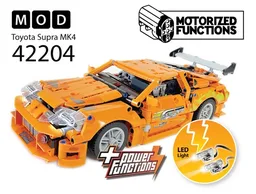 42204 Fast & Furious Toyota Supra MK4 RC MOD for Power Function Motors