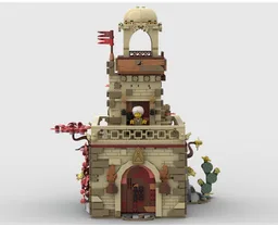 Arab castle tower