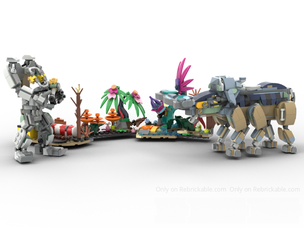 Lego Hammerhead Titanothere (from Avatar)