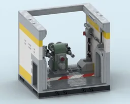 Fallout Vault 42 - Elevator - Front Module - V1