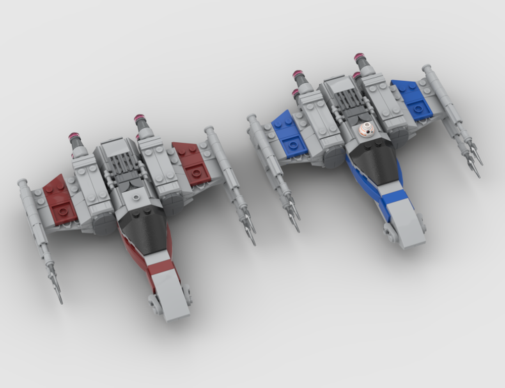 Lego Resistance T-70 (Blue and Red markings) (SWOV)