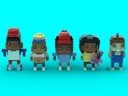 Backyard Sports Series Brickheadz Set 2