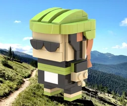 XC Cyclist Brickheadz