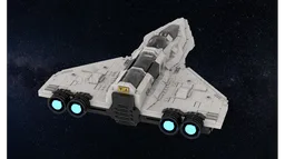 Medium-sized starship