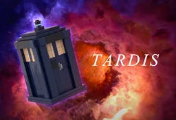 The TARDIS from Doctor Who