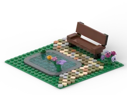 Modular park bench