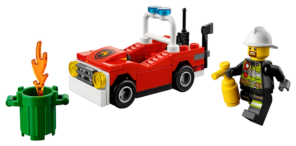 Lego Fire Car