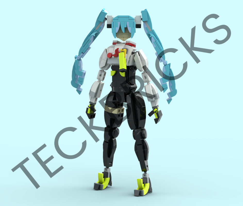Lego Hatsune Miku Racing Outfit