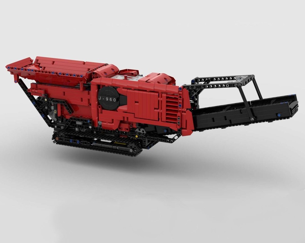 Lego J-960 rock crusher in lego technic