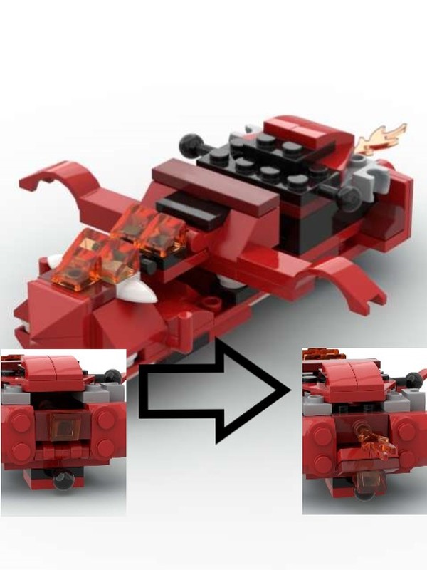 Lego Infernite Rocket