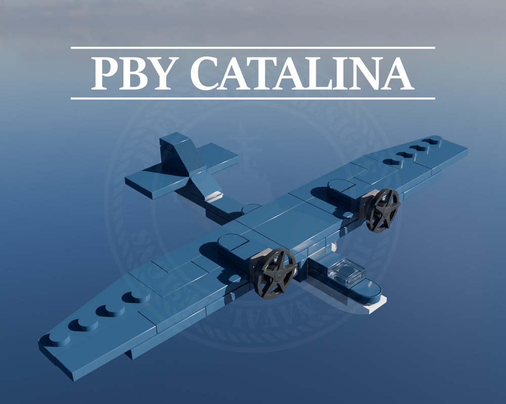 Lego Consolidated PBY Catalina | 1:200 Scale