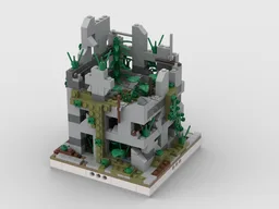 Ruined House #3 for a Modular Ruined City