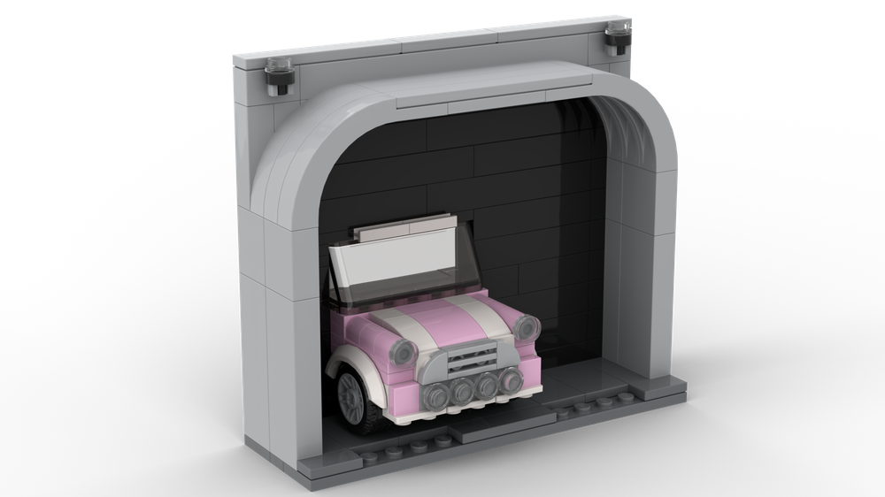 Lego End of the road tunnel (exiting)