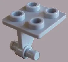 Wheel Holder 2 x 2 Thin with Solid Wheel Clip Pins