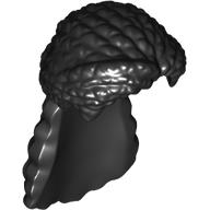 Lego Hair Long Braided / Black
