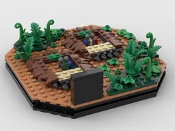 75371 Chewbacca Stand MOD