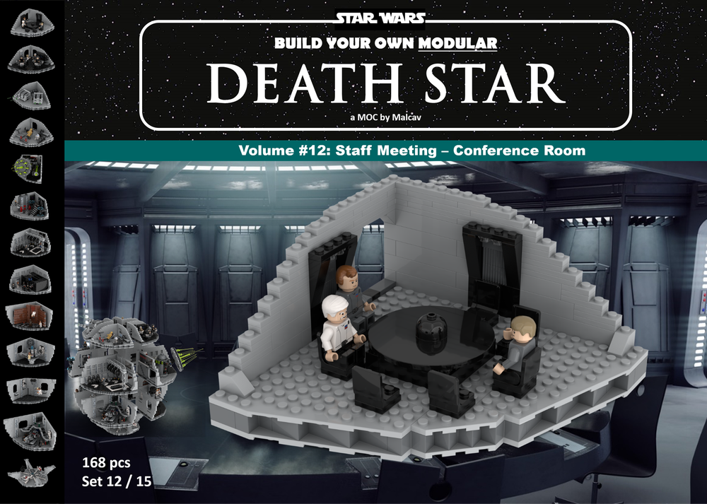 Lego Modular Death Star Volume #12: Conference Room - Staff Meeting