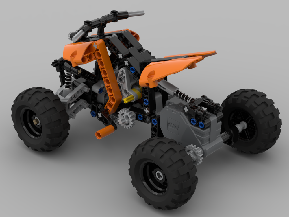 Lego Pullback mod for set 9392