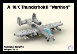 Fairchild Republic A-10C Thunderbolt II "Warthog" (1:70 Scale)