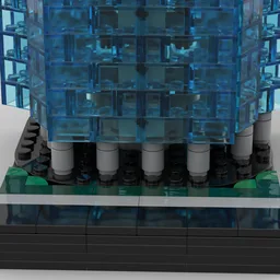 Devon Tower at 1/650th Scale