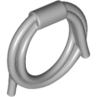 Lego Equipment Rope Coil / Light Bluish Gray