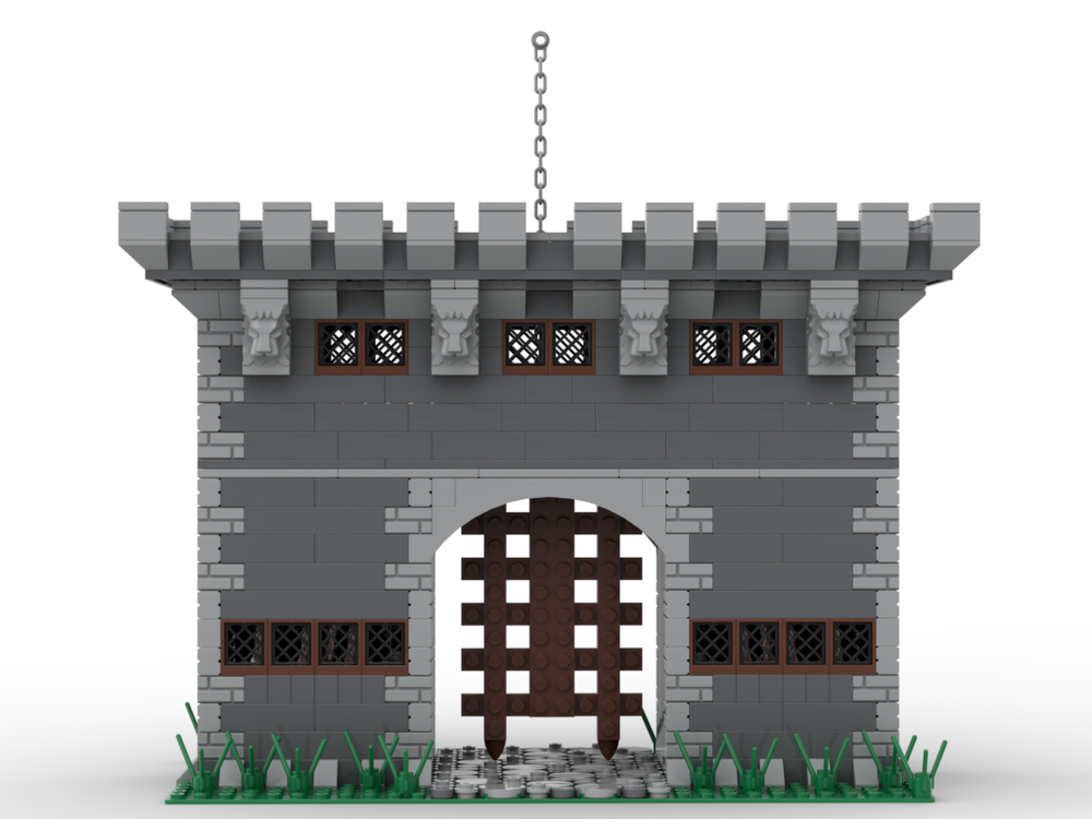 Lego Medieval Gate Tower