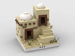 Desert House #6 for a Modular Desert village