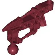 Large Figure Skeletal, Limb, Angular with Ball Joint (Toa Hordika) / Dark Red