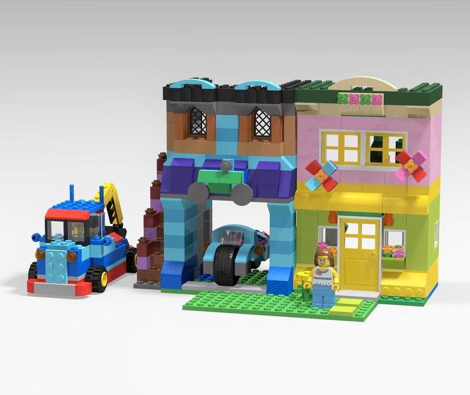 Lego 10698 Repair Shop & Flower Shop