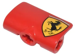 Technic Panel Fairing 2 x 3 x 1 with Ferrari Logo Print Left
