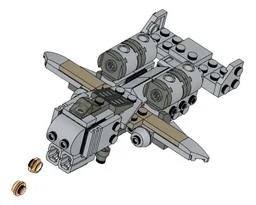 75321 improved Mini A10 Thunderbolt II